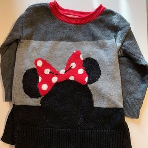 Baby Gap Minnie Mouse Sweater 18 to 24M